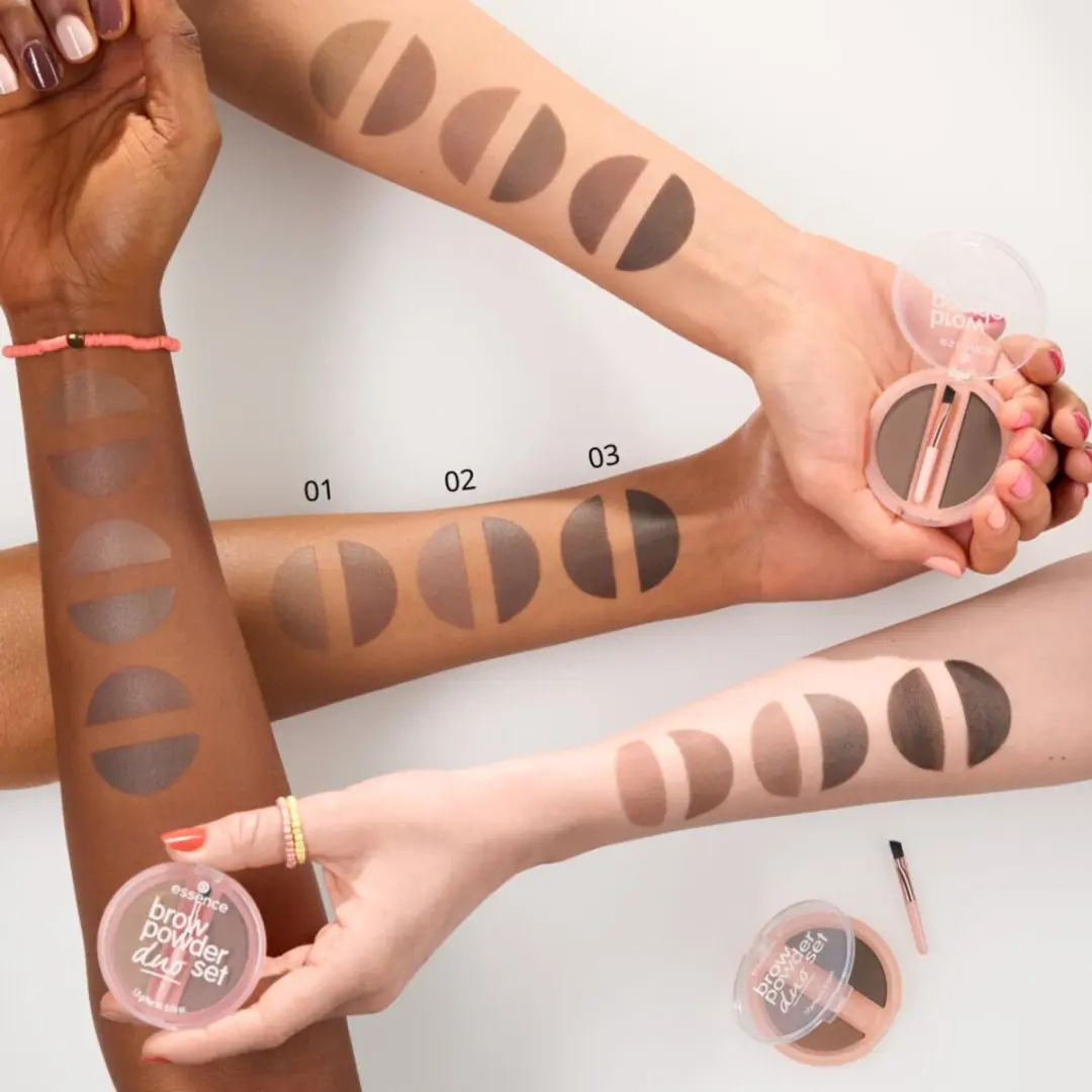 Essence BROW POWDER Nº 03 Wenkbrauwpoeder - 1,8 g