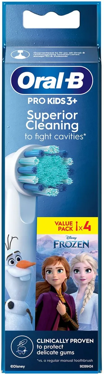 Oral-B Pro Kids Opzetborstels Disney Frozen - 4 Stuks