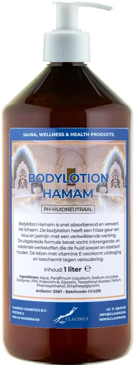 Splashbox Cosmetics Bodylotion Hamam 1L