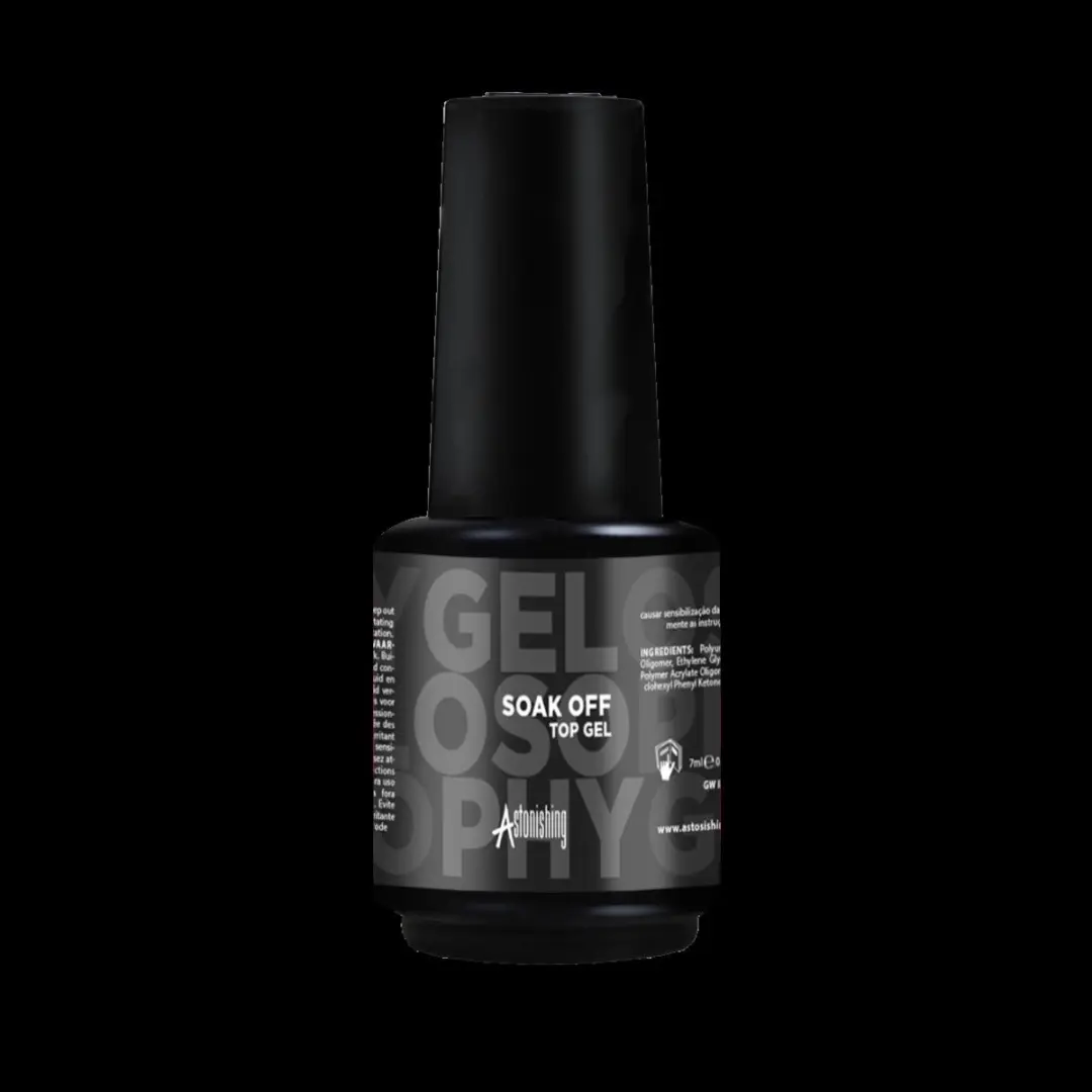 Astonishing Gelosophy Soak Off Top Gel 15ml