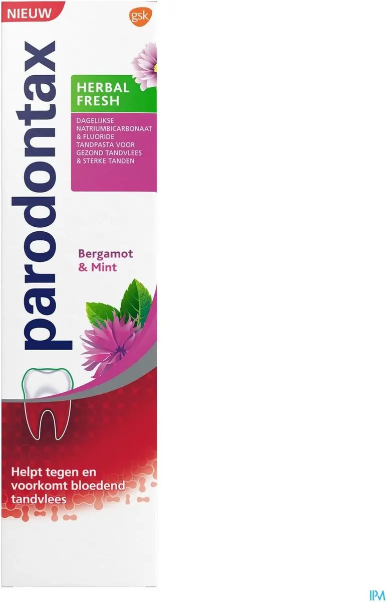 Parodontax Tandpasta Herbal Fresh Bergamot & Mint 75ml