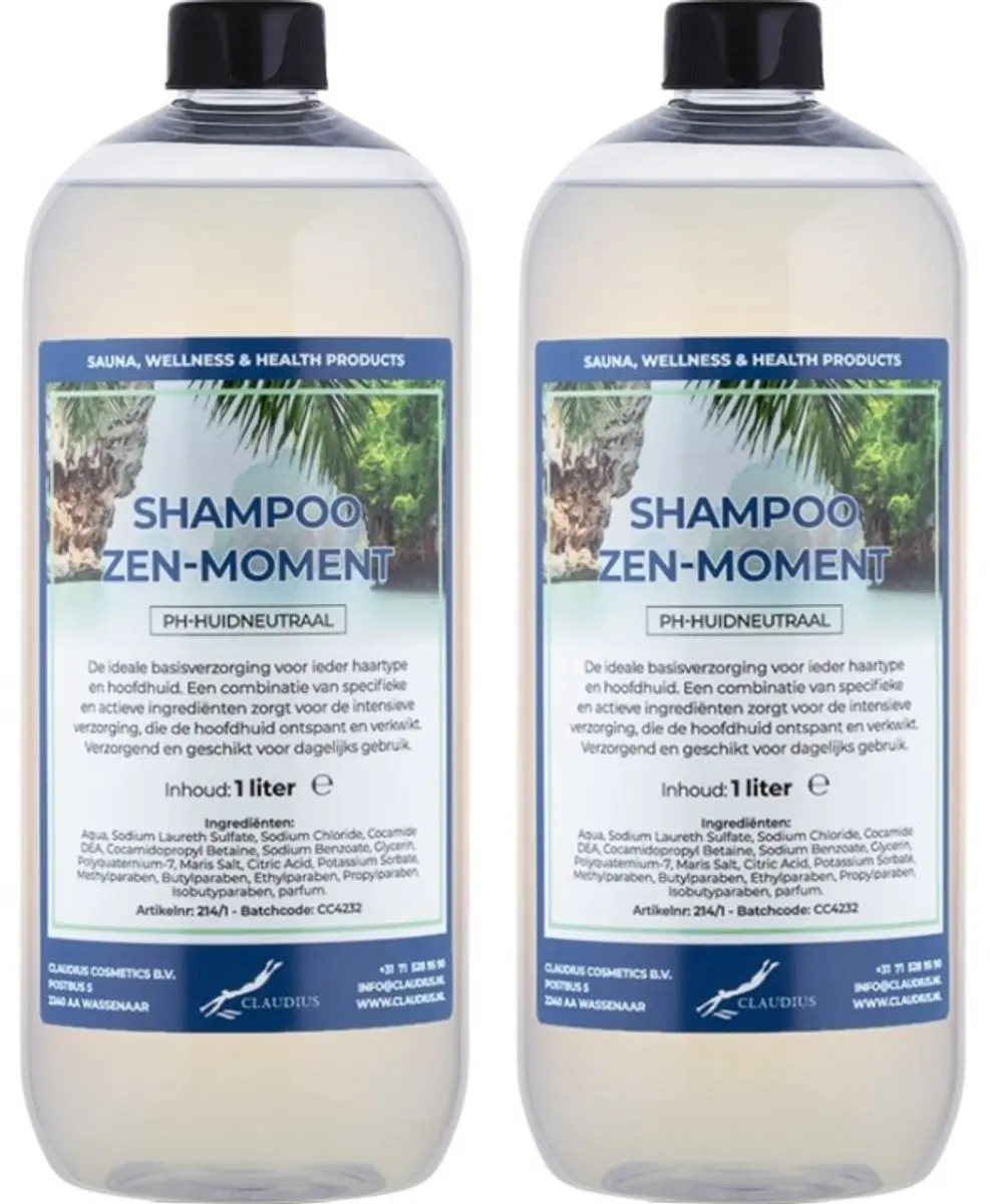 Splashbox Cosmetics Zen Moment Shampoo 1L