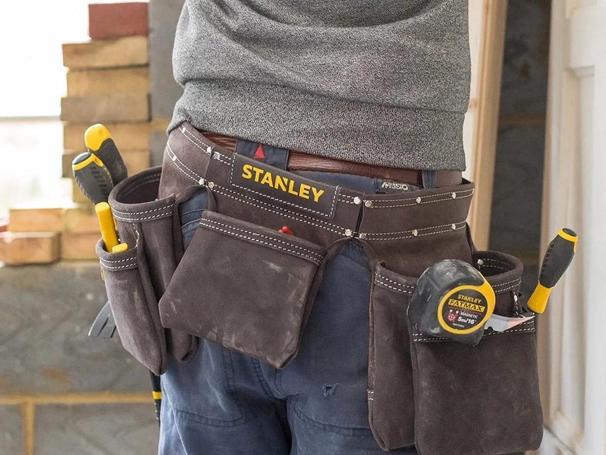 Stanley STST1-80113 Dubbele Gereedschapsgordel - Grijs - afbeelding 6 van 6