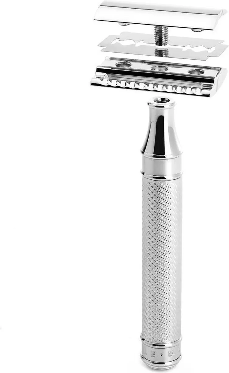 Mühle Double Edge Scheermes - Chroom - Zwart