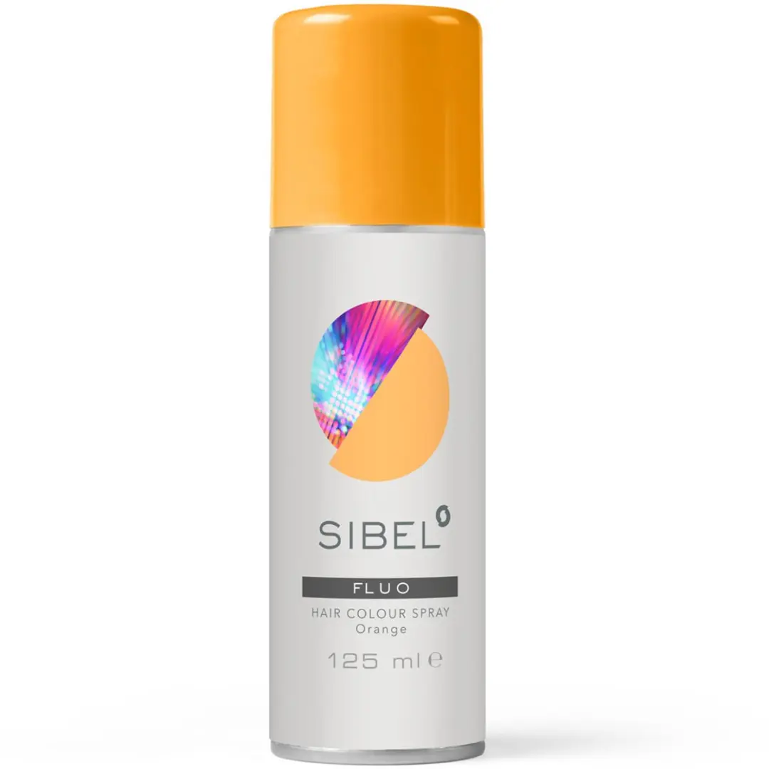 Sibel Hair Colour Spray Fluoro Oranje 125ml