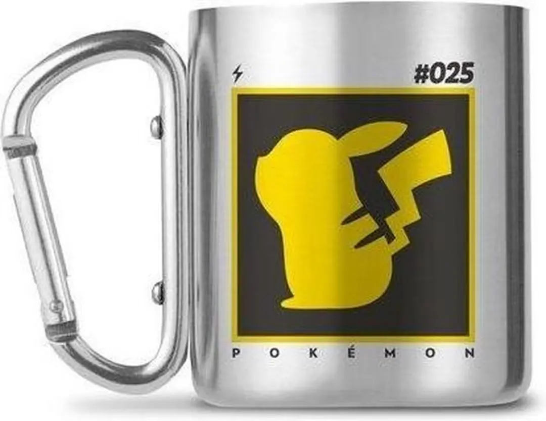 Pokémon Pikachu Carabiner Beker 240ml
