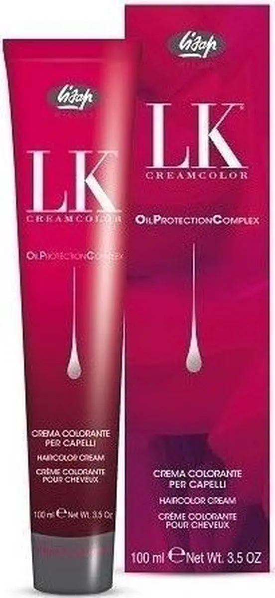 Lisap LK Creamcolor OPC 4.28 Permanent Haarkleuring 100ml - afbeelding 2 van 3