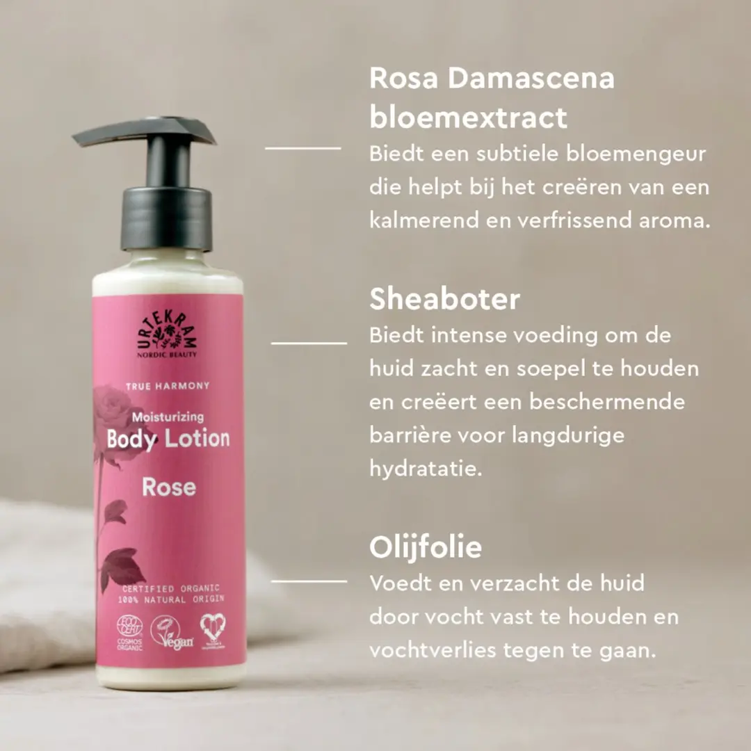 Urtekram Rozen Bodylotion 245ml