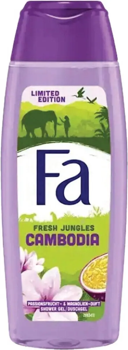 Fa Douchegel Fresh Jungles Cambodia 250ml - 6 Stuks