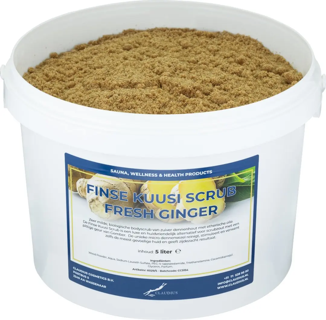 Splashbox Cosmetics Kuusi Scrub Fresh Ginger 5L