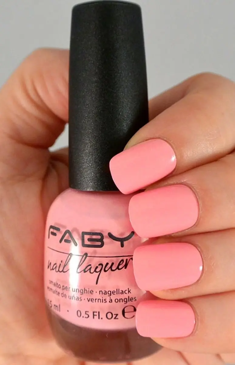 FABY Rosebud Vegan Nagellak 15ml - Roze