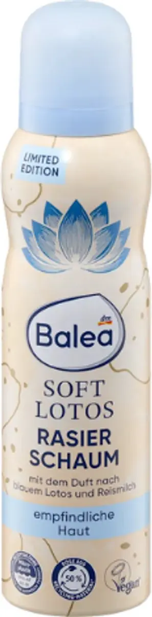 Balea Scheerschuim Soft Lotus 150ml