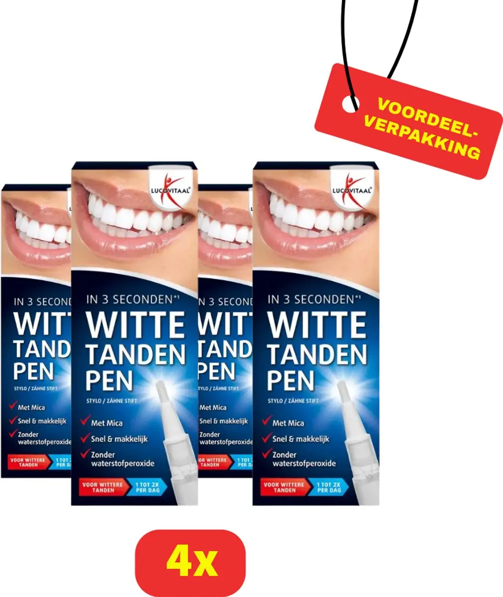 Lucovitaal Witte Tanden Pen