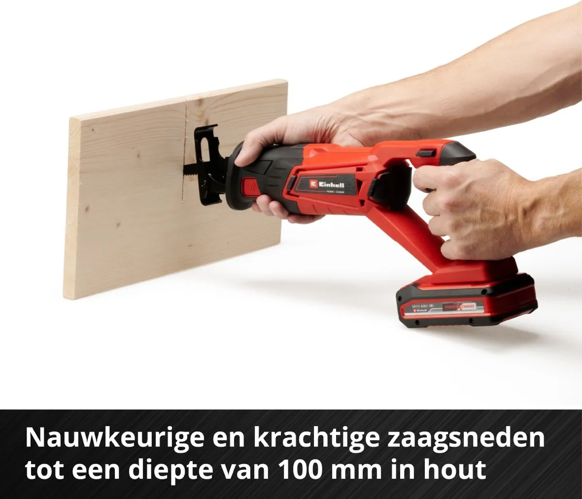 Einhell TE-AP 18/22 Li Solo Accu Reciprozaag - 18V - 2.600 t/min