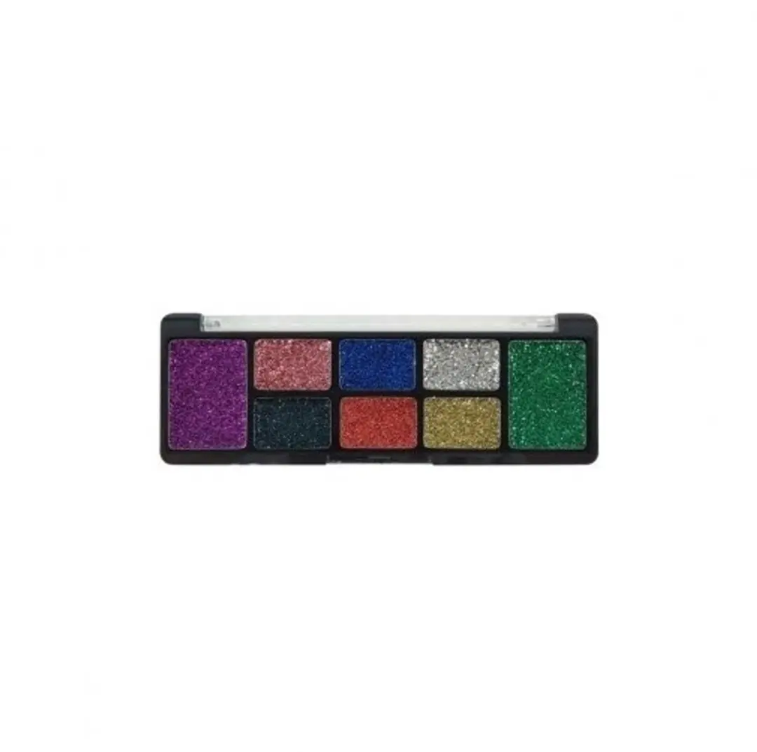 Easy Paris Cosmetics Glitter Oogschaduw Palette 8 Tinten