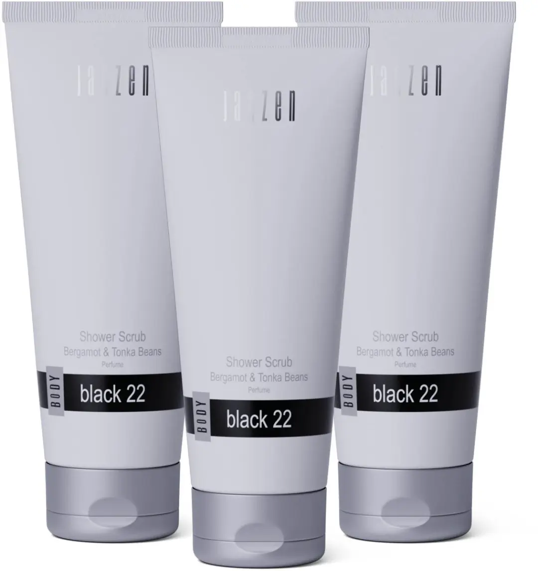 Janzen Shower Scrub Black 22