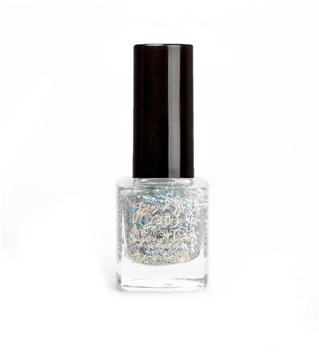 John van G Nagellak 710 Glamour - 9ml - Zilver Glitter