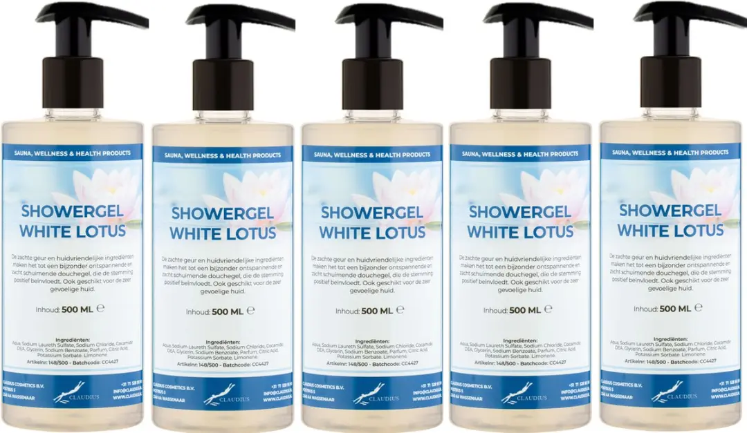 Splashbox Cosmetics White Lotus Douchegel 500ml