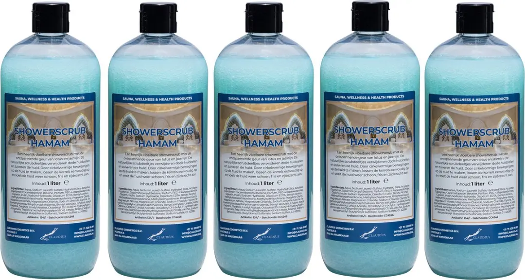 Splashbox Cosmetics Showerscrub Hamam 1L