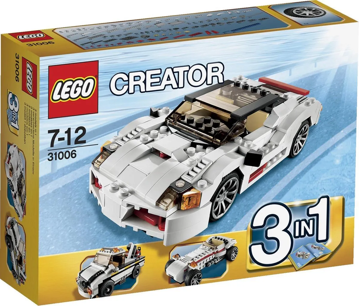 LEGO Creator Snelle Racewagen 31006