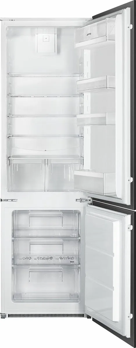 Smeg C41721E Koel-vriescombinatie Inbouw 269L
