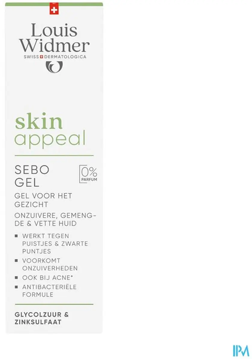 Louis Widmer Anti-Puistjes Gel 30ml