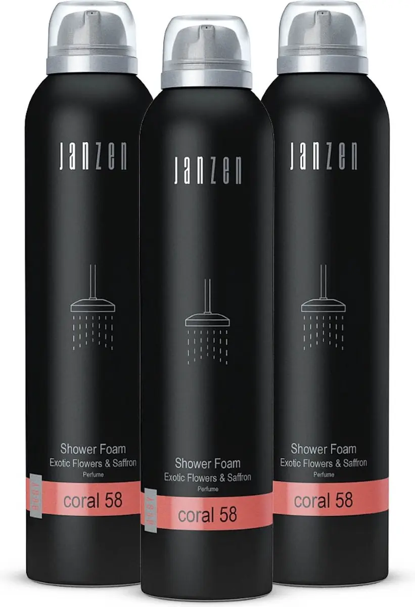 Janzen Shower Foam Coral 58