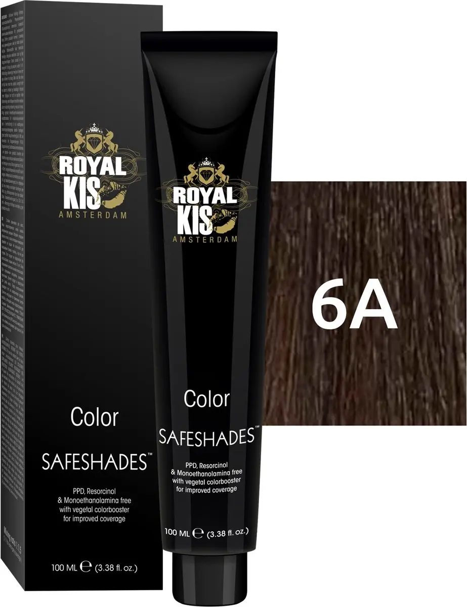 KIS Royal Safe Shade 100ml - 6A Haarkleuring