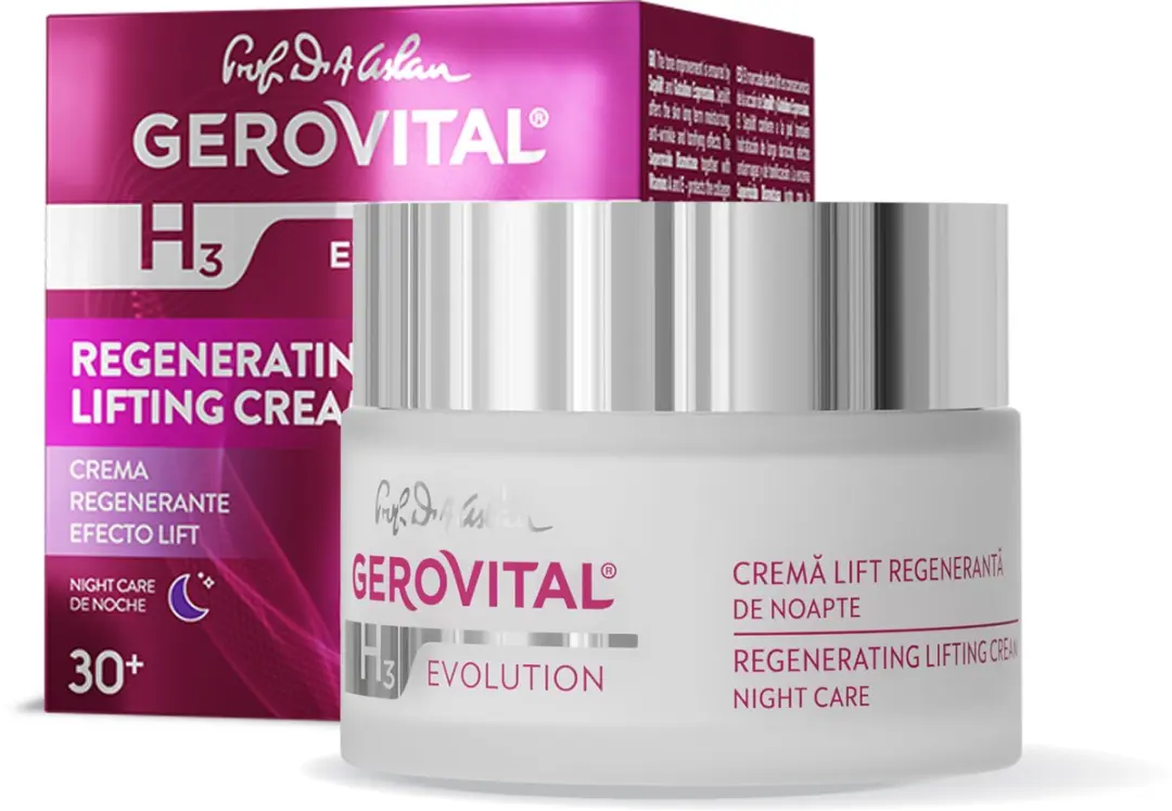 Gerovital Evolution Regenererende Nachtcrème 50ml - Hyaluronzuur