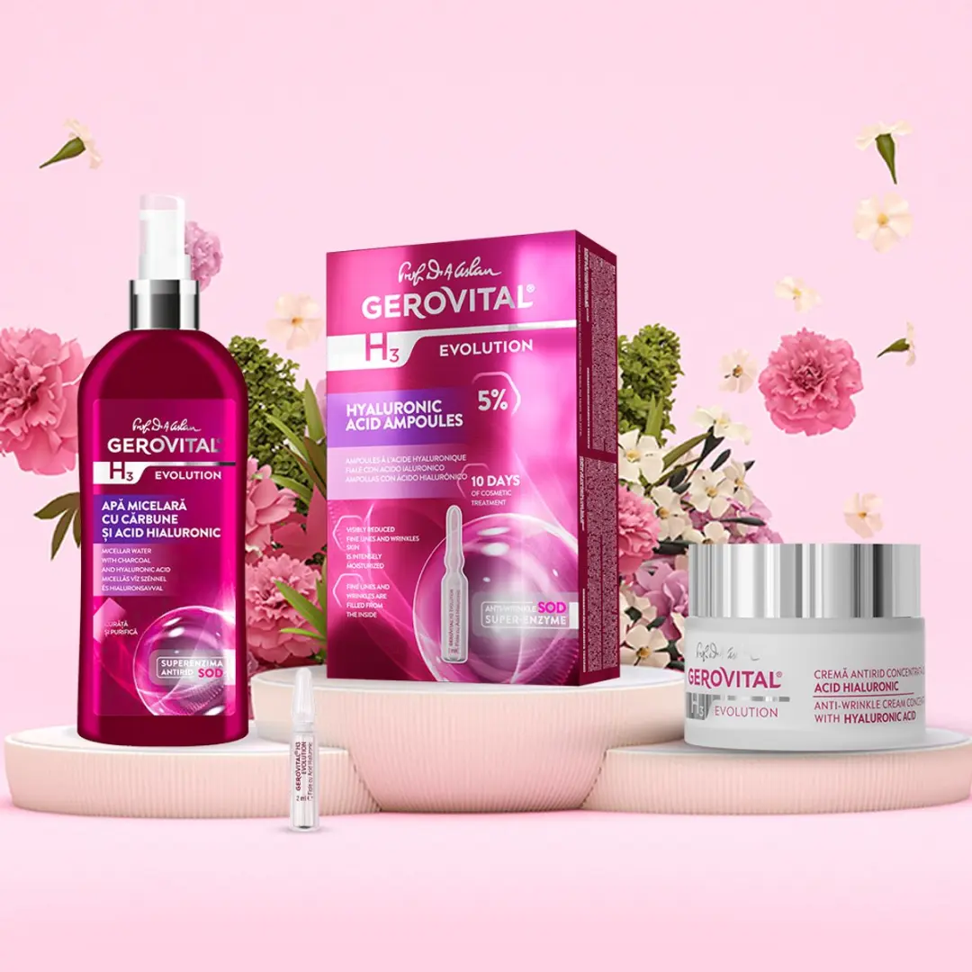 Gerovital Evolution Regenererende Nachtcrème 50ml - Hyaluronzuur