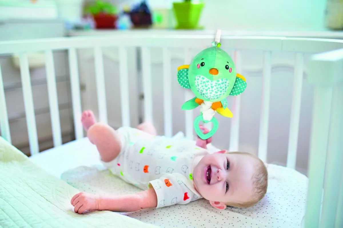 Clementoni Babyknuffel Muzikale Vogel MPN 17269 - Multicolor