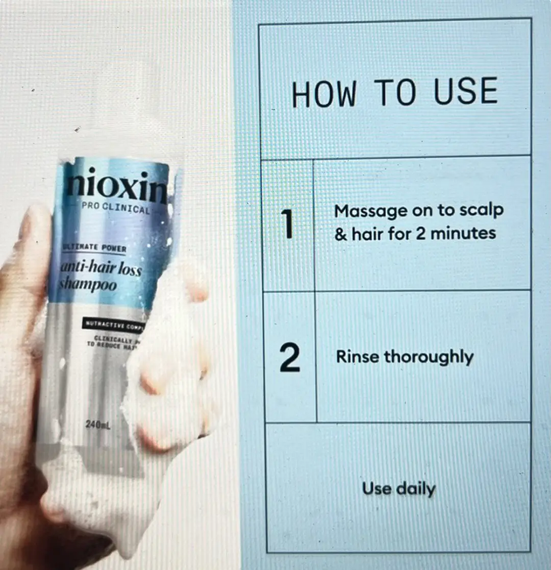 Nioxin Anti-Hairloss Shampoo 240ml - 5 Stuks