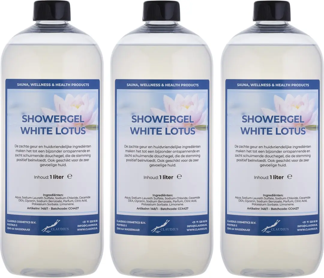 Splashbox Cosmetics White Lotus Douchegel 1L