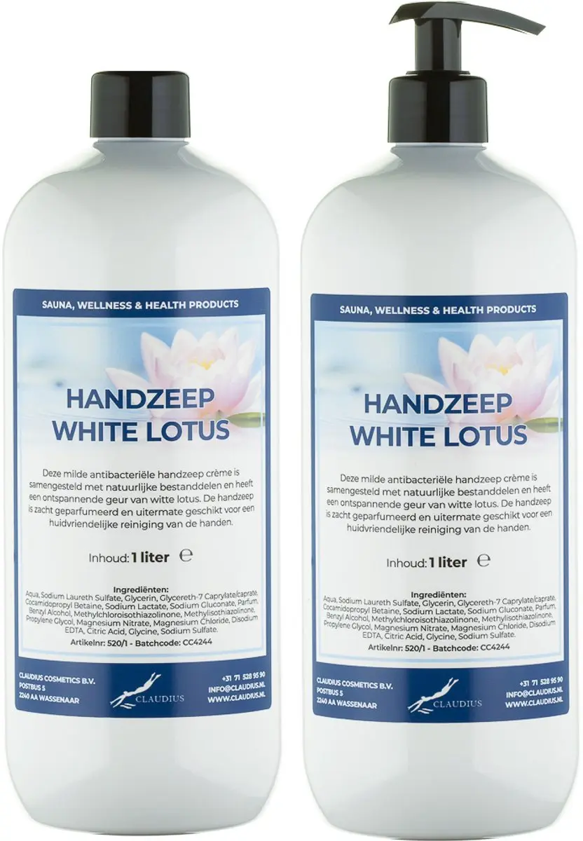 Splashbox Cosmetics Handzeep White Lotus 2 Liter