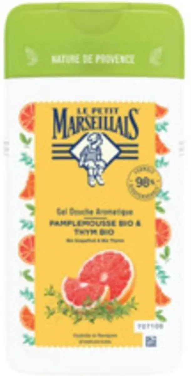 Le Petit Marseillais Douchegel BIO Pompelmoes & BIO Tijm 250ml