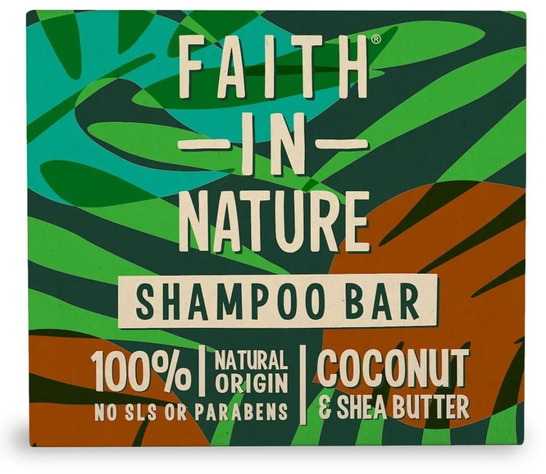 Faith In Nature Shampoo Bar Kokos & Shea Butter 85g