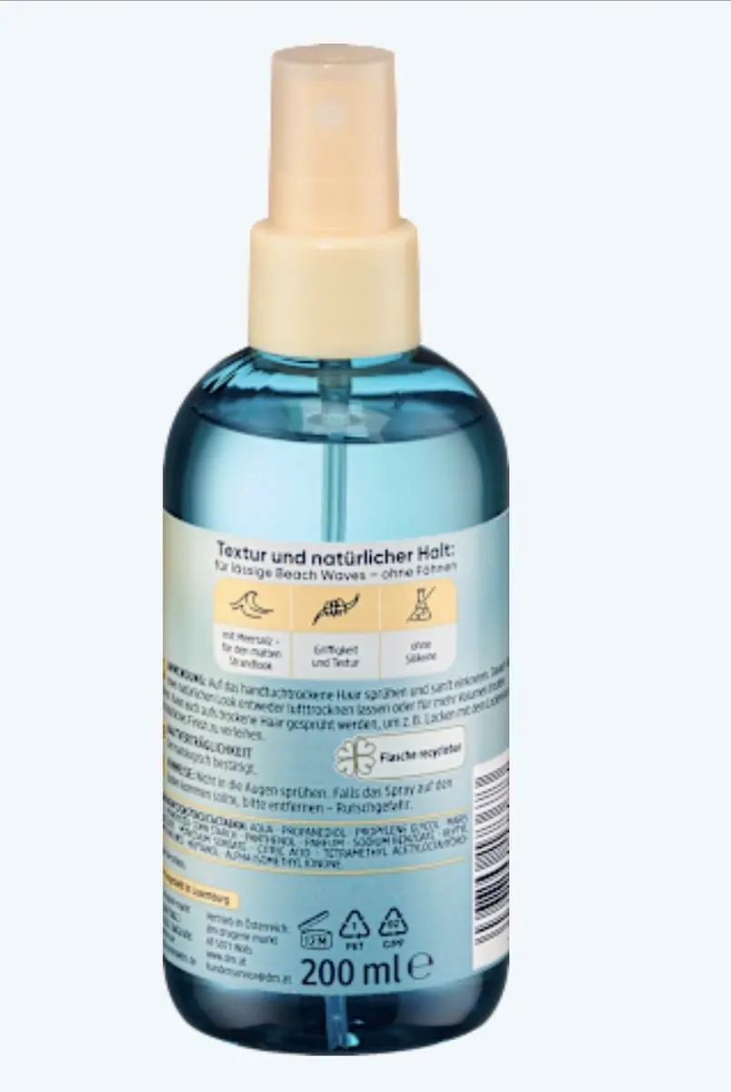 Balea Textuurspray met Zeezout 200ml