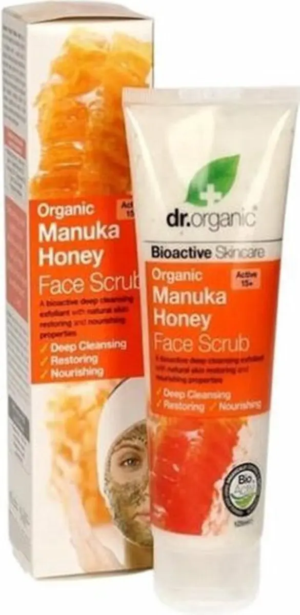 Dr. Organic Manuka Honing Gezichtsscrub 125ml - 6 Stuks