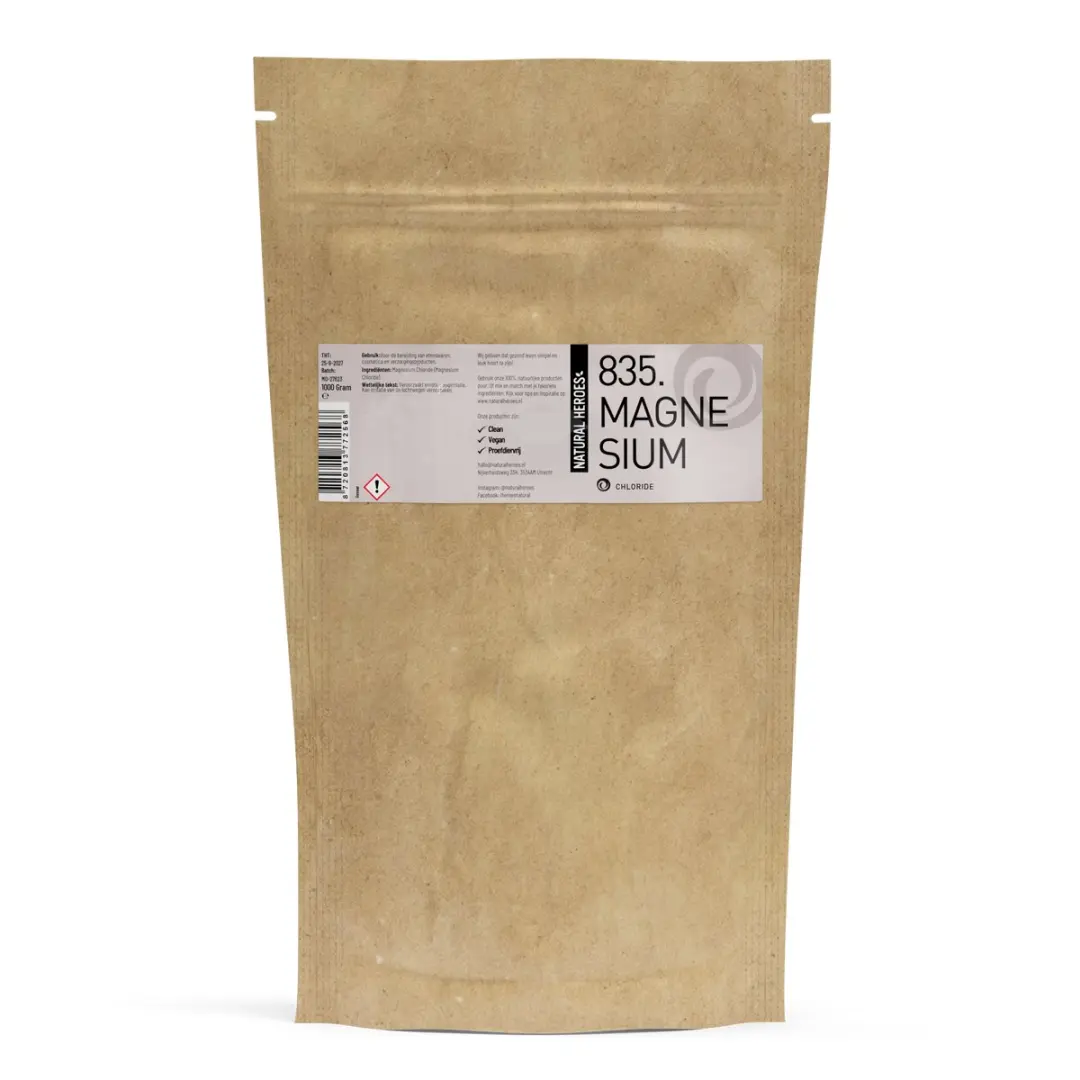 Natural Heroes Magnesiumchloride Voedingsgraad 1000g