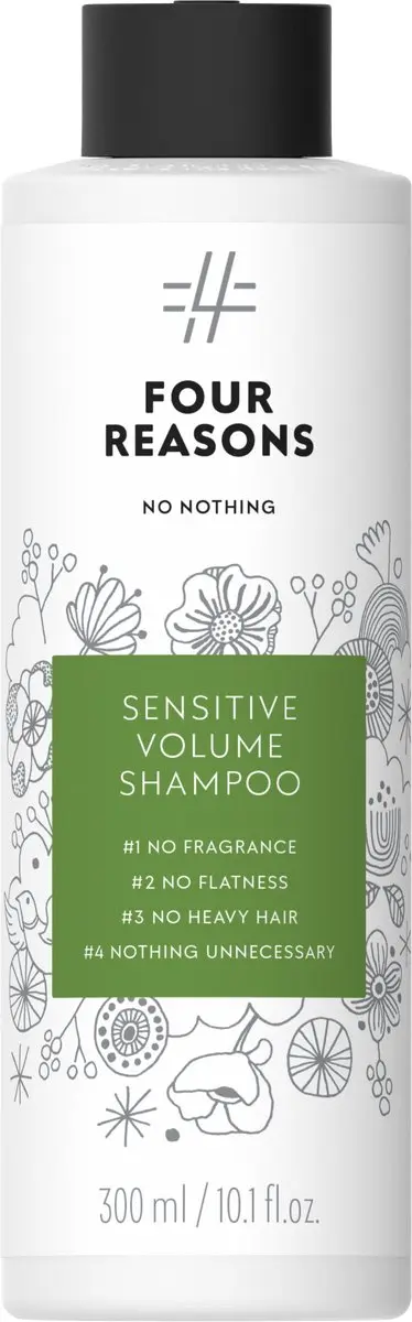 Four Reasons No Nothing Sensitive Volume Shampoo 300ml
