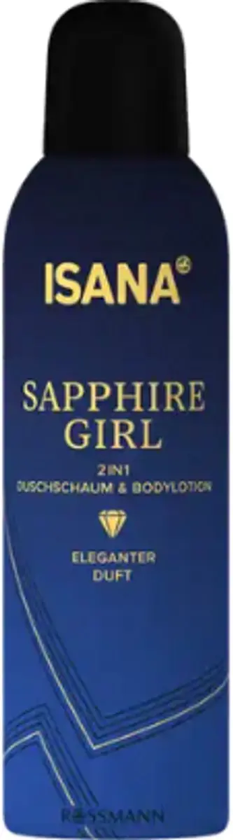Isana Sapphire Girl Douchegel & Bodylotion 200ml