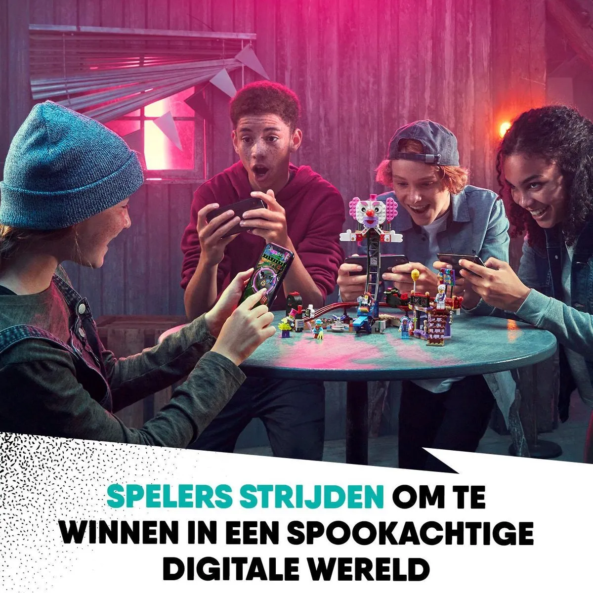 LEGO Hidden Side Spookkermis 70432 - 466 Stukken - 5 Minifiguren
