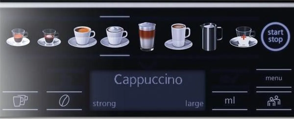 Siemens EQ6 Plus TE655319RW Volautomatische Espressomachine - Zwart