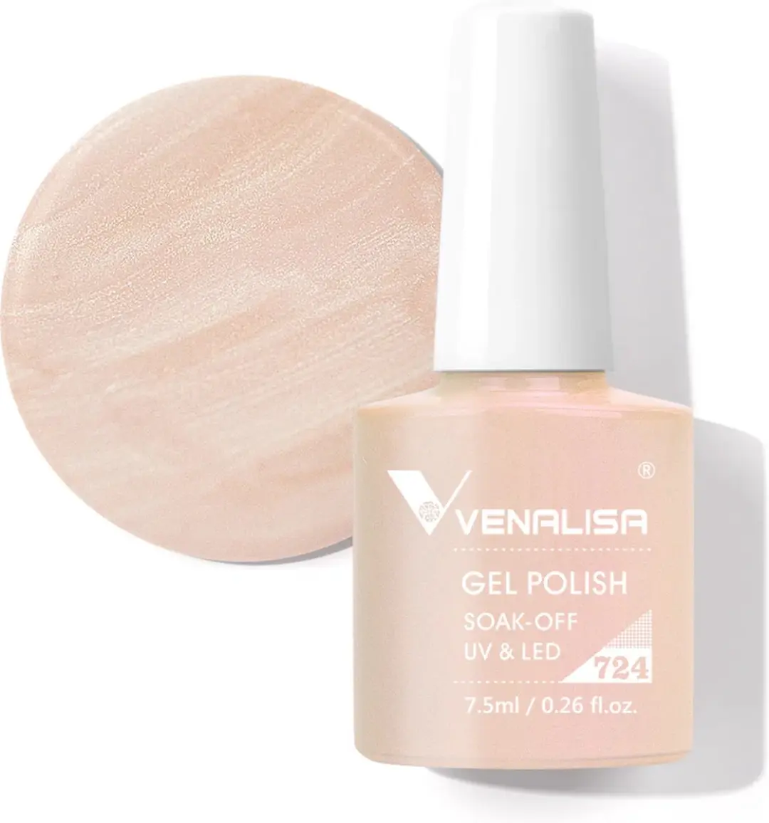 Venalisa UV Gellak Roze Marmer 7.5ml