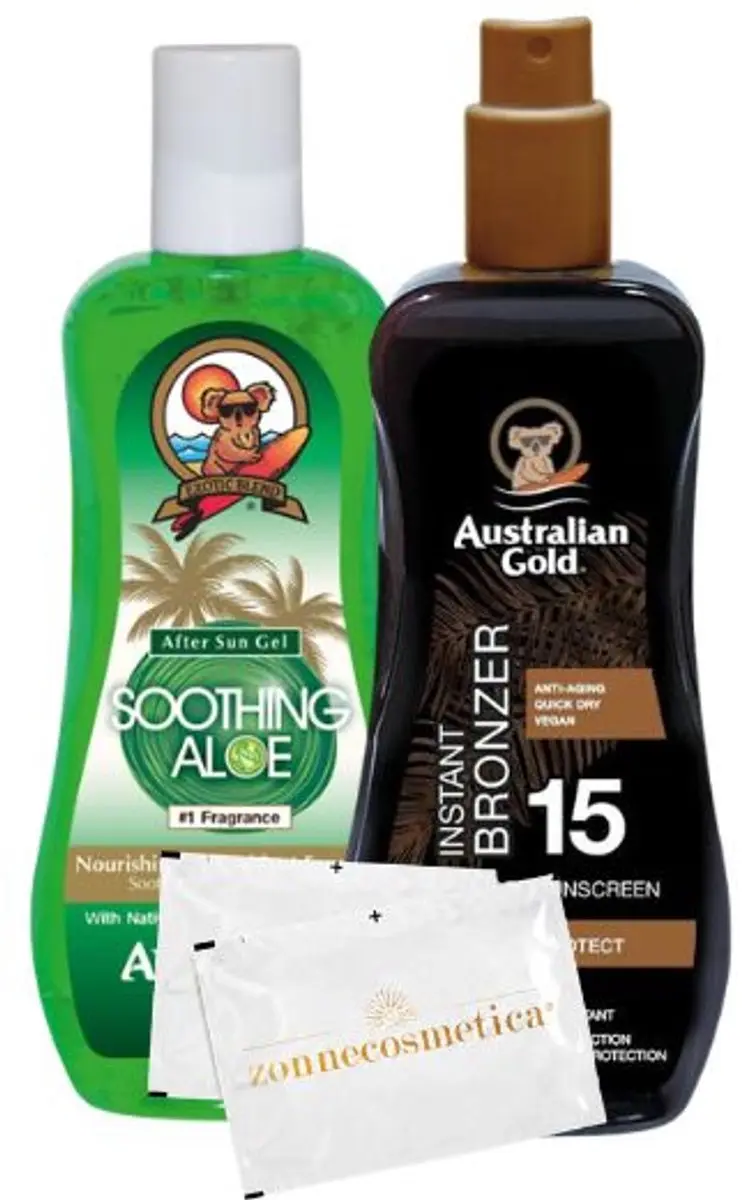 Australian Gold SPF 15 Spraygel met Bronzer 237ml