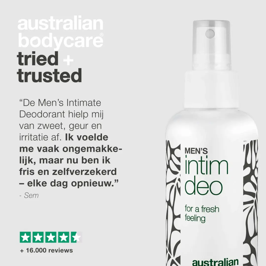 Australian Bodycare Intieme Deo Mannen 100ml