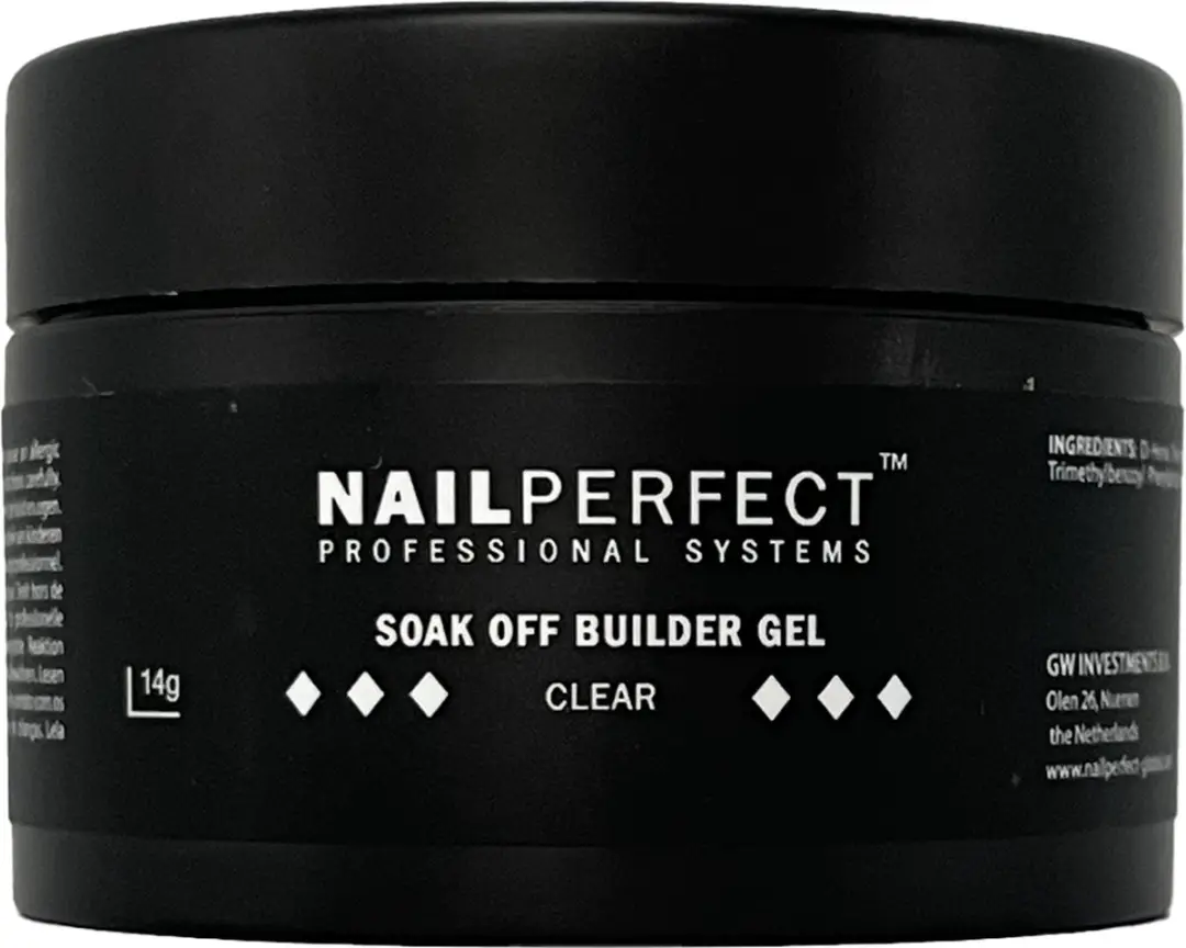 Upvoted Soak Off Builder Gel Clear 14g