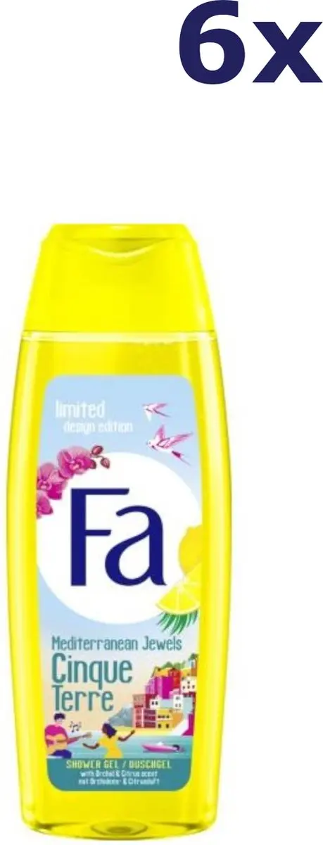 Fa Douchegel Mediterranean Jewels 250ml