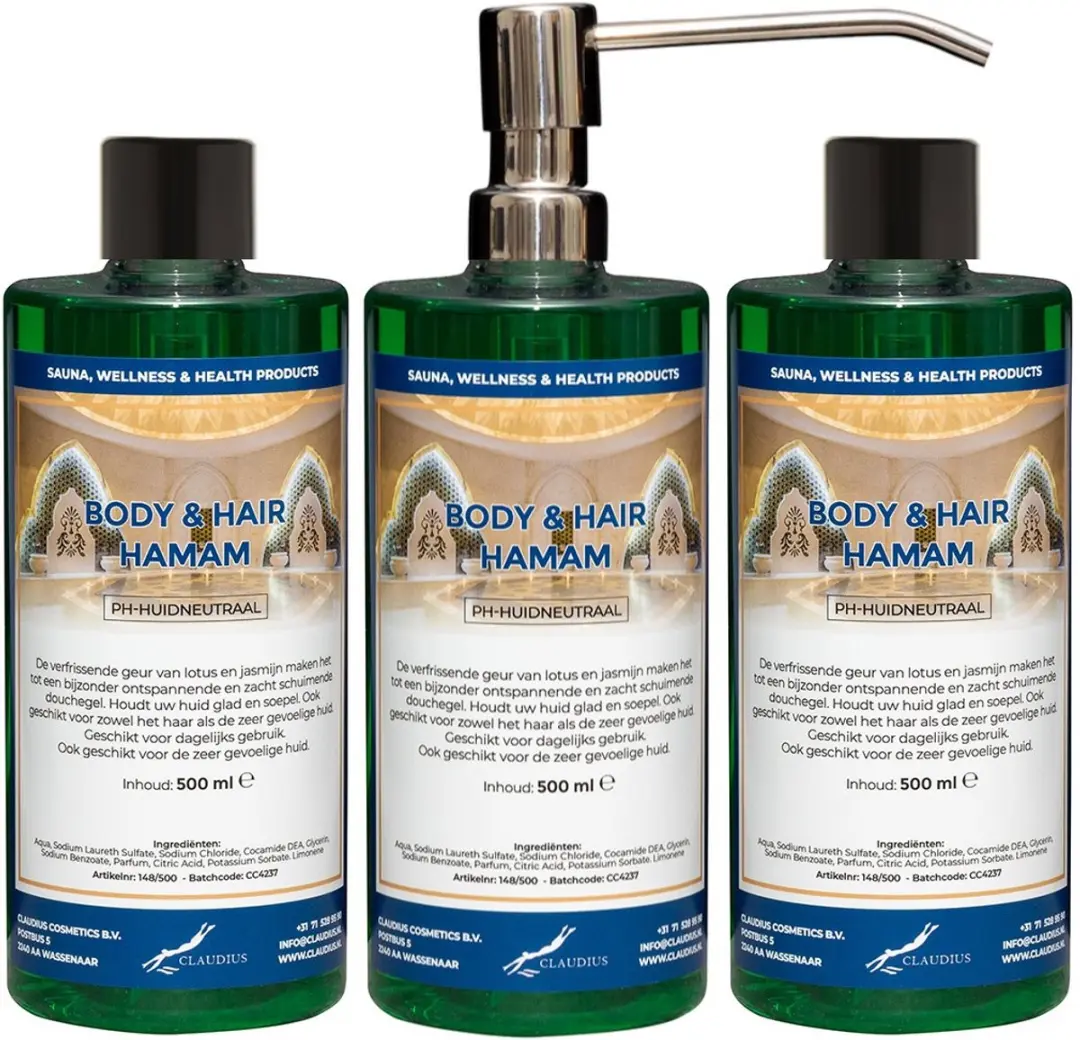 Splashbox Cosmetics Body & Hair Hamam 500ml