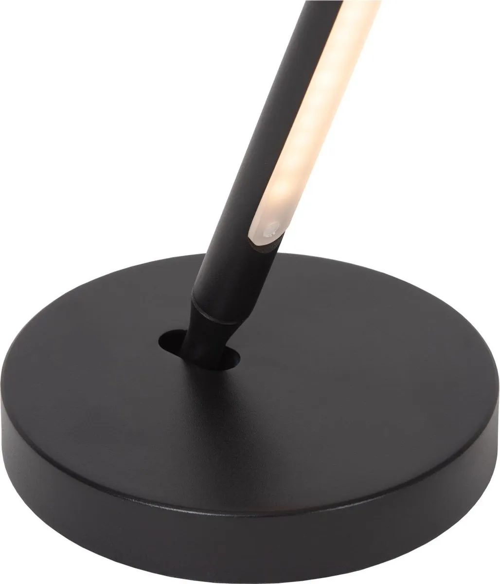 Lucide FINAN LED Tafellamp 12W 2700K - Zwart